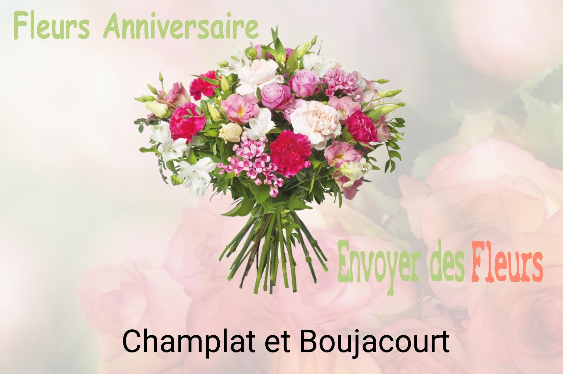 Bouquet de fleurs d’anniversaire livré à Champlat-et-Boujacourt