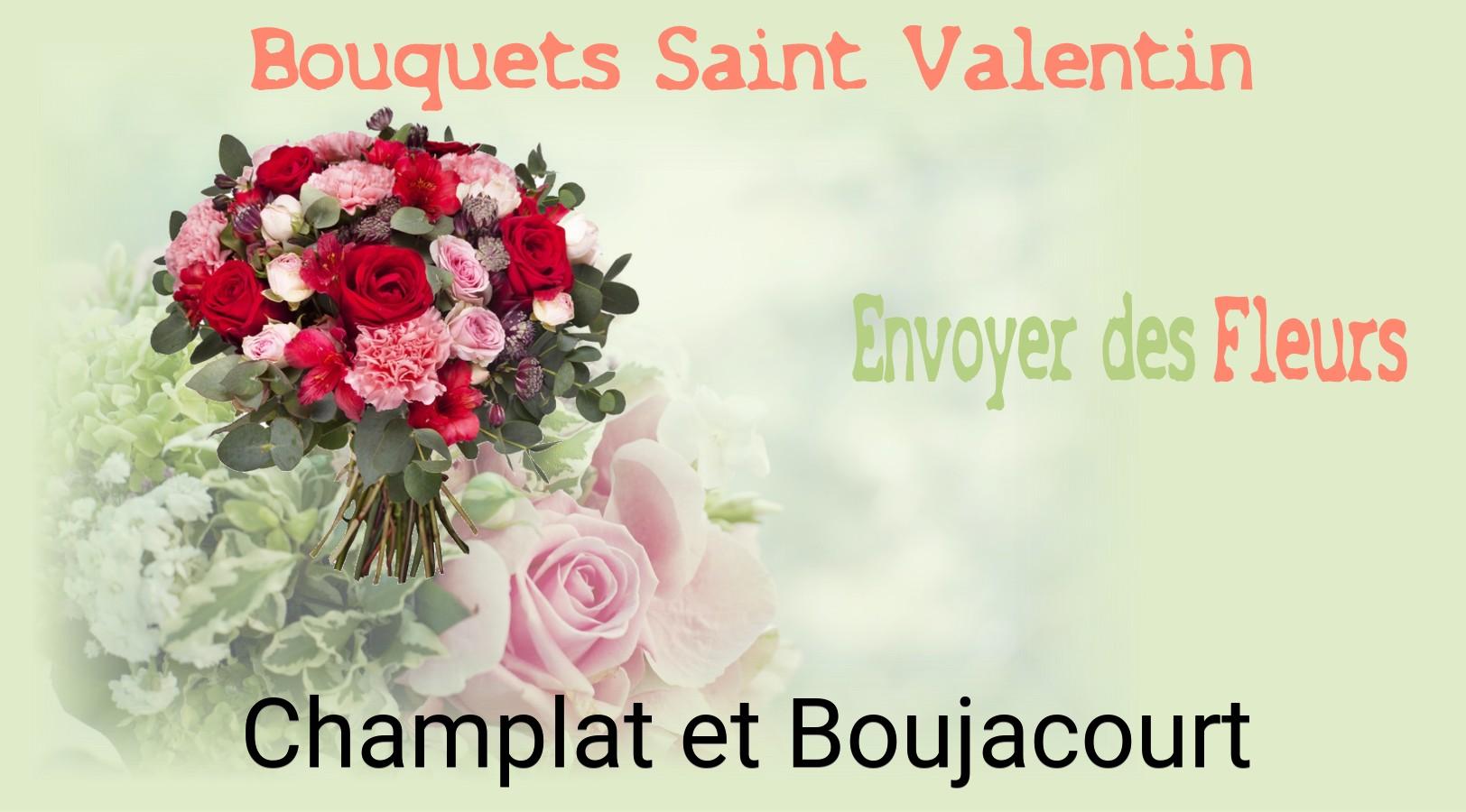 Roses de Saint-Valentin livrées à Champlat-et-Boujacourt
